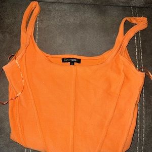 Tennessee Orange Crop Top